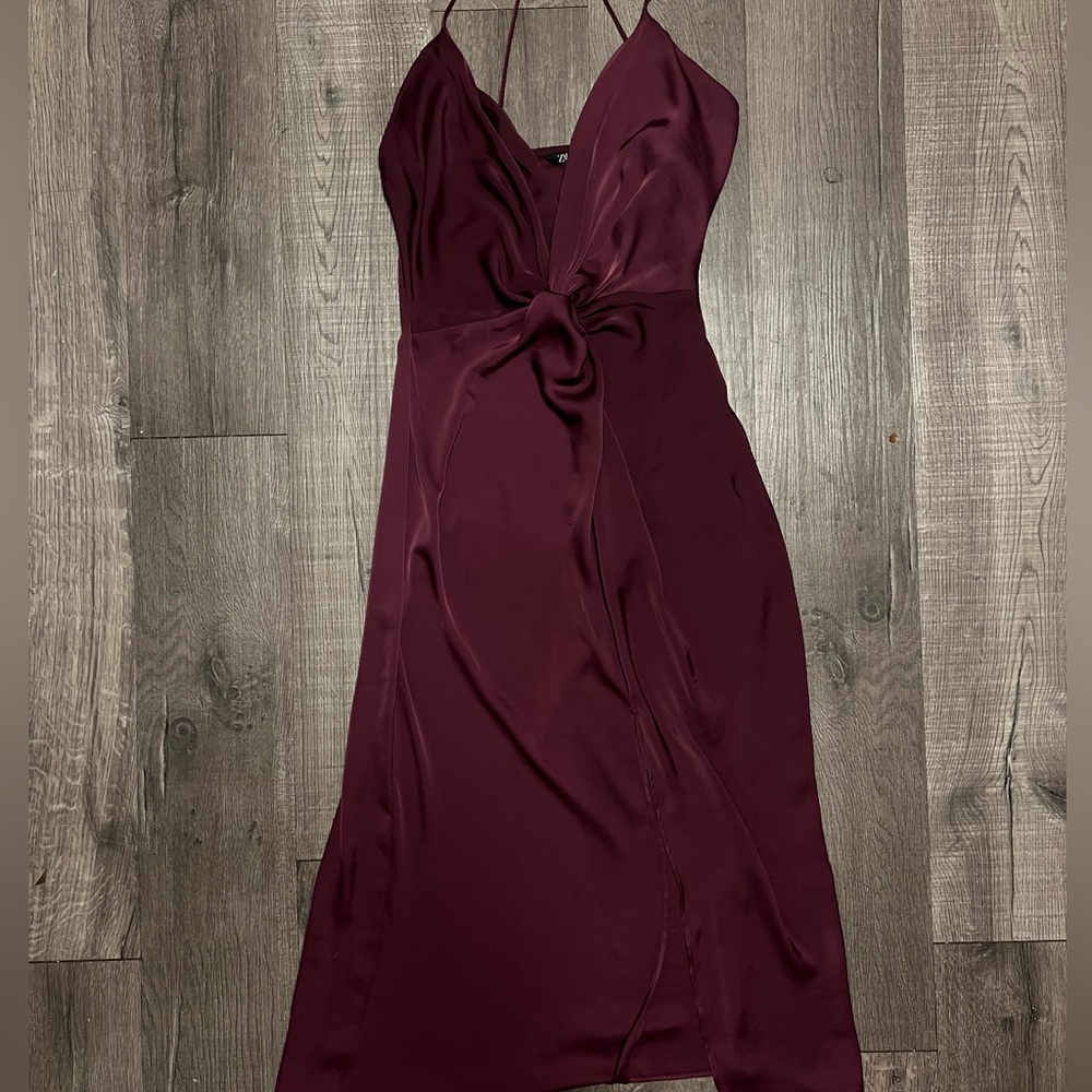 💜ZARA Silk Dress 💜